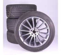 Mercedes-Benz Pack de roues complètes d'été en alliage 21 pouces avec pneus Continental pour Classe GLE&GLE-Coupé&Classe GLS 167, Mercedes-AMG d'origine A1674013400 VE-ZB