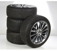 Mercedes-Benz Pack de roues complètes d'été en alliage 21 pouces avec pneus Continental pour Classe GLE&GLE-Coupé&Classe GLS 167, Mercedes-AMG d'origine A1674013400 VE-AB