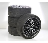 Mercedes-Benz Pack de roues complètes d'été en alliage 21 pouces avec pneus Michelin pour EQE 295, Mercedes-AMG d'origine A2954012900 VA-AB