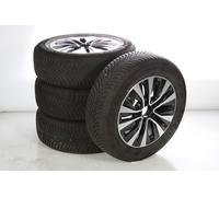 Mercedes-Benz Pack de roues complètes d'hiver en alliage 16 pouces avec pneus Michelin pour CLA ShootingBrake X118, CLA 118 et d'autres, Mercedes-Benz d'origine A1774010000 VF-ZB