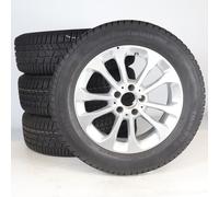 Mercedes-Benz Pack de roues complètes d'hiver en alliage 17 pouces avec pneus Continental pour GLA 156, Mercedes-Benz d'origine A1564011700 VB-ZA