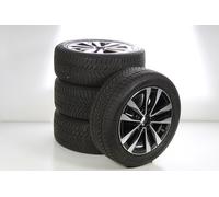 Mercedes-Benz Pack de roues complètes d'hiver en alliage 17 pouces avec pneus Goodyear pour 206, Mercedes-Benz d'origine A2064016000 VC-ZB