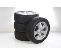 Mercedes-Benz Pack de roues complètes d'hiver en alliage 17 pouces avec pneus Goodyear pour Classe C 206, Mercedes-Benz d'origine A2064017200 VB-ZB