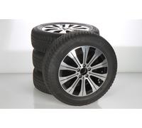 Mercedes-Benz Pack de roues complètes d'hiver en alliage 18 pouces avec pneus Continental pour EQB X243, EQA H243, Mercedes-Benz d'origine A2434010000 VB-ZA