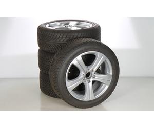 Mercedes-Benz Pack de roues complètes d'hiver en alliage 18 pouces avec pneus Goodyear pour 213, Mercedes-Benz d'origine A2134011400 VB-ZB