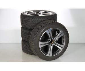 Mercedes-Benz Pack de roues complètes d'hiver en alliage 18 pouces avec pneus Goodyear pour 213, Mercedes-Benz d'origine A2134011400 VB-ZB