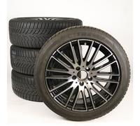Mercedes-Benz Pack de roues complètes d'hiver en alliage 18 pouces avec pneus Goodyear pour Classe C 206, Mercedes-Benz d'origine A2064014900 VA-ZB