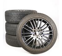 Mercedes-Benz Pack de roues complètes d'hiver en alliage 18 pouces avec pneus Goodyear pour Classe C 206, Mercedes-Benz d'origine A2064014900 VA-ZB