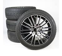 Mercedes-Benz Pack de roues complètes d'hiver en alliage 18 pouces avec pneus Goodyear pour Classe C 206, Mercedes-Benz d'origine A2064014900 VA-ZB