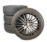 Mercedes-Benz Pack de roues complètes d'hiver en alliage 18 pouces avec pneus Goodyear pour Classe C 206, Mercedes-Benz d'origine A2064014900 VA-ZB