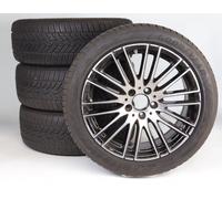 Mercedes-Benz Pack de roues complètes d'hiver en alliage 18 pouces avec pneus Goodyear pour Classe C 206, Mercedes-Benz d'origine A2064014900 VA-ZB