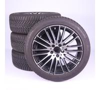 Mercedes-Benz Pack de roues complètes d'hiver en alliage 18 pouces avec pneus Goodyear pour Classe C 206, Mercedes-Benz d'origine A2064014900 VA-ZB