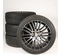 Mercedes-Benz Pack de roues complètes d'hiver en alliage 18 pouces avec pneus Goodyear pour Classe C 206, Mercedes-Benz d'origine A2064014900 VA-ZB
