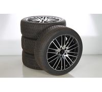 Mercedes-Benz Pack de roues complètes d'hiver en alliage 18 pouces avec pneus Goodyear pour 206, Mercedes-Benz d'origine A2064014900 VA-ZA