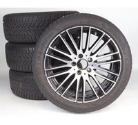Mercedes-Benz Pack de roues complètes d'hiver en alliage 18 pouces avec pneus Goodyear pour 206, Mercedes-Benz d'origine A2064014900 VA-ZB