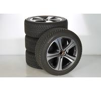Mercedes-Benz Pack de roues complètes d'hiver en alliage 18 pouces avec pneus Goodyear pour 213, Mercedes-Benz d'origine A2134011400 VB-ZB