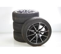 Mercedes-Benz Pack de roues complètes d'hiver en alliage 18 pouces avec pneus Michelin pour Classe A 177, Mercedes-AMG d'origine A1774014300 VB-ZB