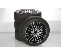 Mercedes-Benz Pack de roues complètes d'hiver en alliage 18 pouces avec pneus Michelin pour 206, Mercedes-Benz d'origine A2064014900 VC-ZB
