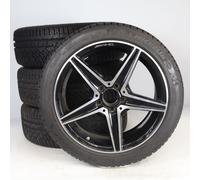 Mercedes-Benz Pack de roues complètes d'hiver en alliage 18 pouces avec pneus Michelin pour 205, Mercedes-AMG d'origine A2054011100 VS-ZB