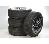 Mercedes-Benz Pack de roues complètes d'hiver en alliage 18 pouces avec pneus Michelin pour CLE 236, Mercedes-AMG d'origine A2364011800 VB-ZB