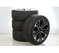 Mercedes-Benz Pack de roues complètes d'hiver en alliage 19 pouces avec pneus Continental pour Classe E 214, Mercedes-Benz d'origine A2144012300 VA-ZB