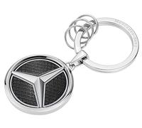 Mercedes-Benz Porte-Clés Las Vegas Argenté/Noir Acier Inoxydable