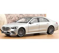 Norev Modèle statique Diecast 1:18 Mercedes‑Benz S‑Class AMG Line 2021 Argent brillant