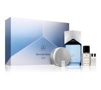 Coffret Cadeau Mercedes-Benz Sea LSA - Ensemble de Cologne pour Hommes - Huile Capillaire, Gel Douche, Parfums pour Hommes - 5 Pièces