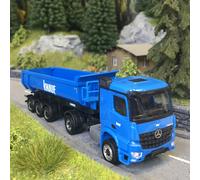 Mercedes-Benz Semi-remorque à benne ronde - HERPA 319096 - HO 1/87