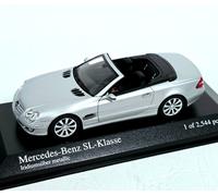 Mercedes-Benz SL 2007, Argent Métallique MINICHAMPS 1:43, 400036130