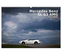 Mercedes-Benz SL 63 AMG (Wandkalender 2026 DIN A2 quer), CALVENDO Monatskalender: 537 PS, Komfort satt - wer mindestens 160.000 Euro übrig hat, der ... sportlichen Zweisitzer die Sonne genießen.
