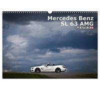 Mercedes-Benz SL 63 AMG (Wandkalender 2026 DIN A3 quer), CALVENDO Monatskalender: 537 PS, Komfort satt - wer mindestens 160.000 Euro übrig hat, der ... sportlichen Zweisitzer die Sonne genießen.
