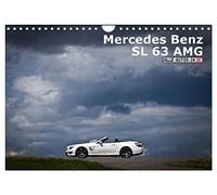 Mercedes-Benz SL 63 AMG (Wandkalender 2026 DIN A4 quer), CALVENDO Monatskalender: 537 PS, Komfort satt - wer mindestens 160.000 Euro übrig hat, der ... sportlichen Zweisitzer die Sonne genießen.