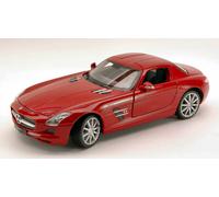 Mercedes-benz SLS AMG 2009 Rouge 1:24 Model 4244 Welly