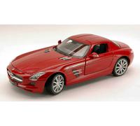 Mercedes-benz SLS AMG 2009 Rouge 1:24 Model 4244 Welly