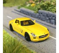 Mercedes Benz SLS AMG, jaune - HERPA 430784-003 - HO 1/87