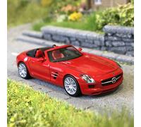 Mercedes Benz, SLS AMG Roadster, opale de feu - HERPA 024853-002 - HO 1/87