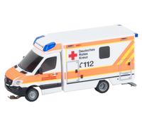 Mercedes Benz Sprinter Ambulance DRK, car system - FALLER 161445 - HO 1/87