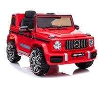 Mercedes G63 AMG Voiture Électrique Enfants pour Eva LED Télécommande Rouge