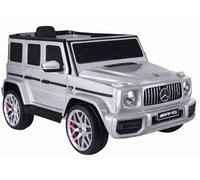 Mercedes G63 Voiture Électrique Pour Enfants SUV Télécommande EVA Argent