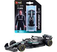 2025 Mercedes W16 F1 Nº63 George Russell 1:64 Bburago 18-58002R
