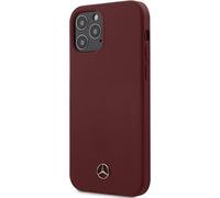 Mercedes MEHCP12MSILRE iPhone 12/12 Pro 6.1" rouge coque rigide Silicone Line Handyhülle
