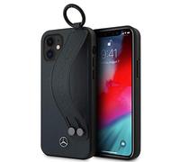 Mercedes MEHCP12SLSSNA Coque Rigide pour iPhone 12 Mini 5,4" Bleu