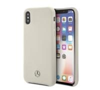 Mercedes MEHCPXSILBE iPhone X/ Xs coque rigide beige/beige Housse de protection