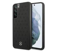 Mercedes MEHCS22MPSQBK Housse de Protection en Cuir pour S22+ S906 Noir Motif étoiles