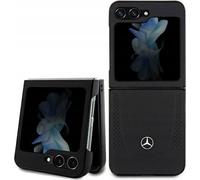 Mercedes MEHCZF5ARMBK Étui rigide Samsung Galaxy Z Flip5 Cuir urbain noir