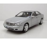 MB Mercedes Benz S 600 - 1998 - silver - Norev 1:18