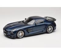 110033026 Mercedes SLS AMG Black Series Daytona Blue Metallic Minichamps 1/18