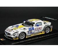 Mercedes Sls Amg Gt3 #22 3E Nurburgring 2013 1:43 Modèle Spark Model