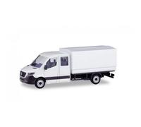 Mercedes Sprinter Blanc double cabine MiniKit - HERPA 013499 - HO 1/87